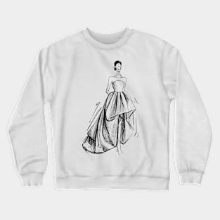 dress art graphic Crewneck Sweatshirt